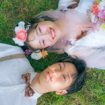 高橋佳五が撮影した「前撮り撮影 ~草原~」の写真