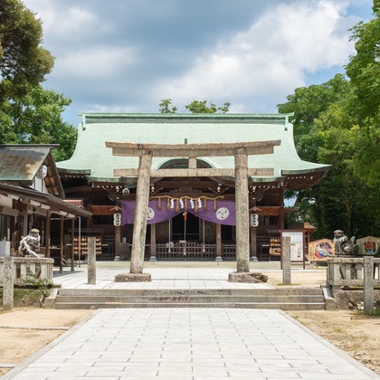 竹部 祐樹が出張撮影した誕生, 慰め, パーティーなどが写った「お宮参り＠唐津神社」の家族写真