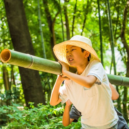 なかむーフォトが出張撮影した「サマーキャンプ」の家族写真