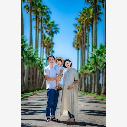 サキヤマ リエが撮影した家族写真の出張撮影の写真