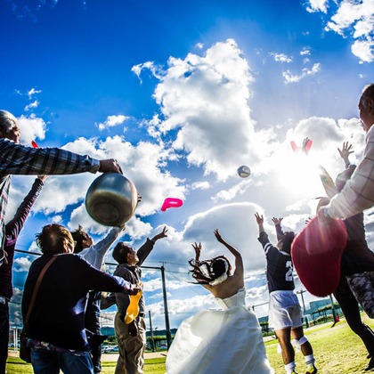 阿部写真館　大阪本町 靭公園前が撮影した「空と海」の写真