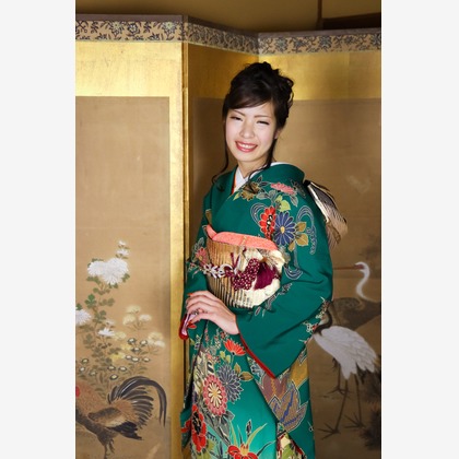 スマイルハンターが出張撮影した家族写真(キッズ,ベビーフォト)などが写った「成人式フォト」の家族写真