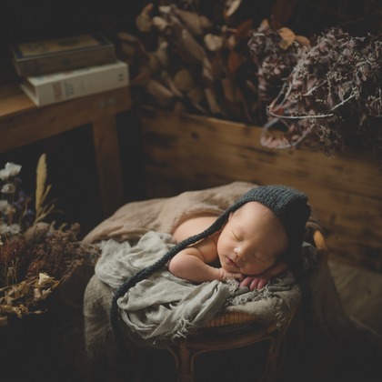 roseeが撮影したニューボーンフォトの写真