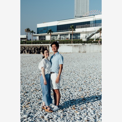 Grassvalley.incが撮影した「エンゲージメントフォト　マーブルビーチ」の写真