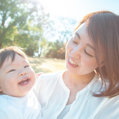 ゆのみふぉとが出張撮影した自然の中の人々, 子供たち, 家族写真が写った家族写真の出張撮影の写真