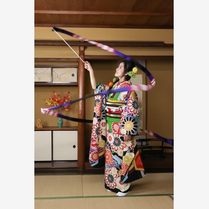 スマイルハンターが出張撮影した家族写真(キッズ,ベビーフォト)などが写った「成人式フォト」の家族写真