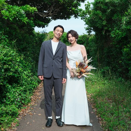 佐野章太が撮影した前撮り/後撮り出張撮影/結婚式撮影の写真