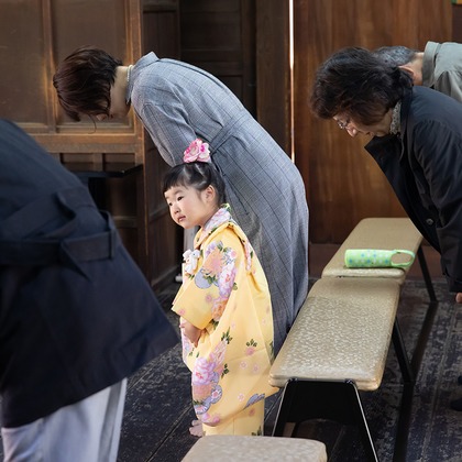Merry Momentが出張撮影した753, 女の子, 神社が写ったエンゲージメントフォトの写真