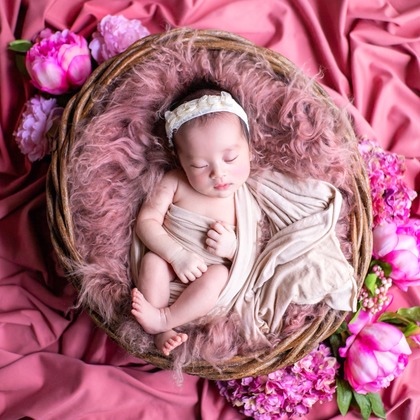 辻本 杏奈が撮影した「新生児フォト」の写真