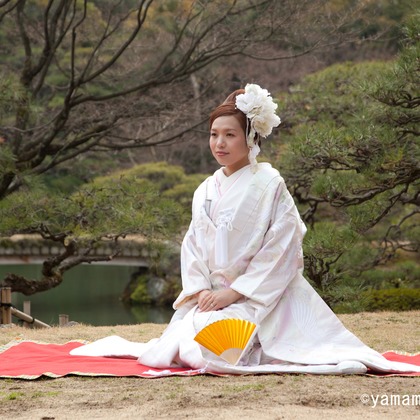 山本写真館が撮影したウェディングや家族、ビジネスの写真