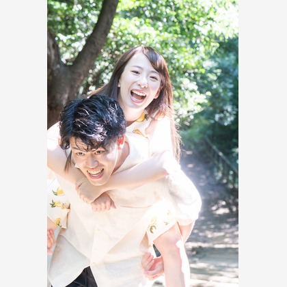 吉田　亘が撮影した旅行先の記念撮影の写真