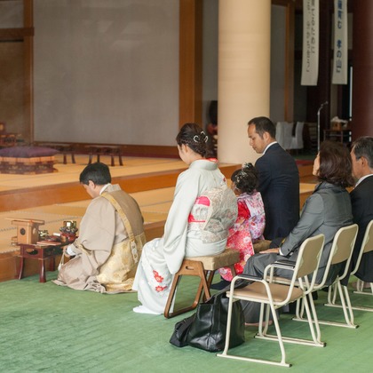 Happy Life Photo works (羽根田写真事務所)が出張撮影した七五三が写ったエンゲージメントフォトの写真