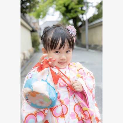 大阪フォトファクトリーが出張撮影した「七五三/子ども着物」の家族写真