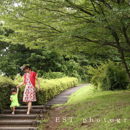 EST photographyが撮影した家族写真の出張撮影の写真