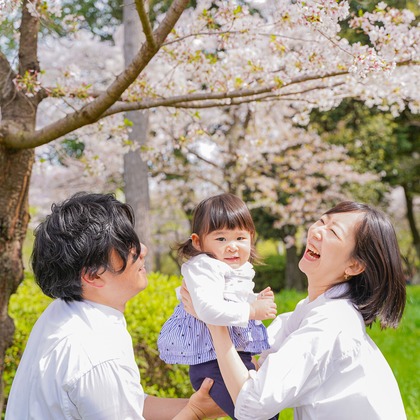 井崎　敬太が撮影した家族写真の出張撮影の写真