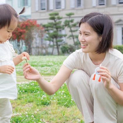 すみれふぉとが出張撮影した「新緑撮影会?」の家族写真