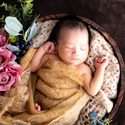 kudophotoが撮影したニューボーンフォト/家族写真の出張撮影の写真