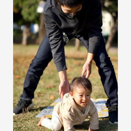 菅生貴利が出張撮影した「ファミリーフォト」の家族写真