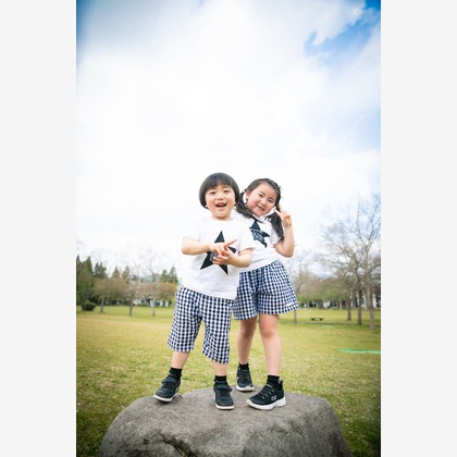 酒井大輔が出張撮影した家族写真, 植物, 七五三が写った家族写真の出張撮影/七五三フォトの写真