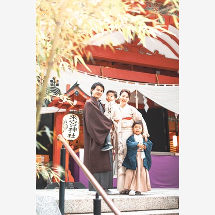 kudophotoが撮影した家族写真の出張撮影/七五三フォトの写真