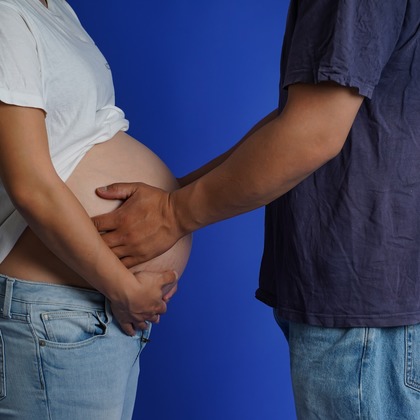 スタジオ　まるが撮影したマタニティフォトの写真