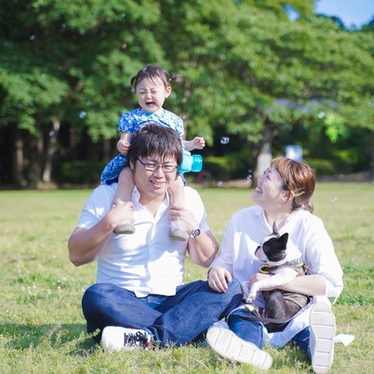 KOMOREBI Photo.　大如　耕平が撮影した家族写真の出張撮影の写真