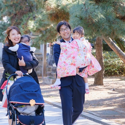 高夏写真店が撮影した七五三フォトの写真