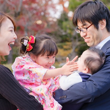 高夏写真店が撮影した七五三フォトの写真