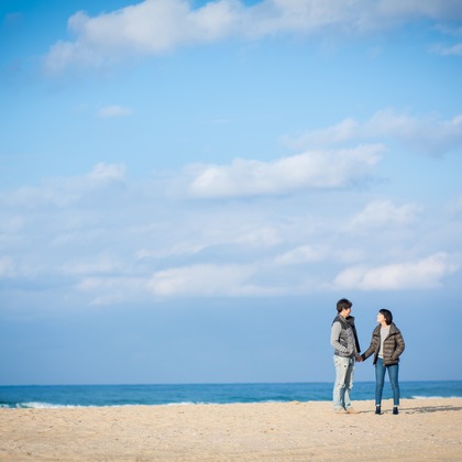 酒井大輔が撮影した「エンゲージメントフォト」の写真
