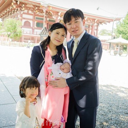 酒井こうへい写真製作所が撮影した前撮り/後撮り出張撮影の写真