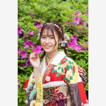 大森光太郎・K-PHOTOが出張撮影した「成人式撮影」の家族写真