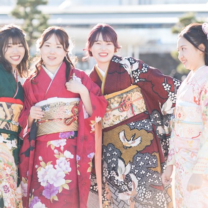 森元こずえが出張撮影した家族写真(キッズ,ベビーフォト)が写った成人式撮影の写真