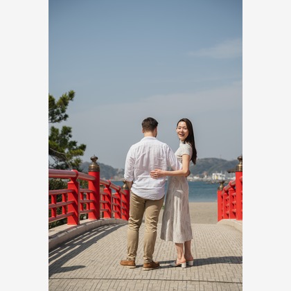 イチフォトが撮影した前撮り/後撮り出張撮影の写真