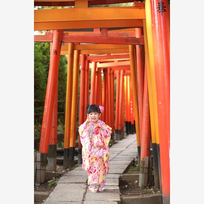 Kan Suzuki  photographyが出張撮影した自然の風景, 七五三, スナップショットが写ったエンゲージメントフォトの写真