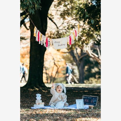 勝俣遥子が出張撮影した「ファミリーフォト」の家族写真