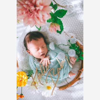 多田正子が撮影したニューボーンフォトの写真