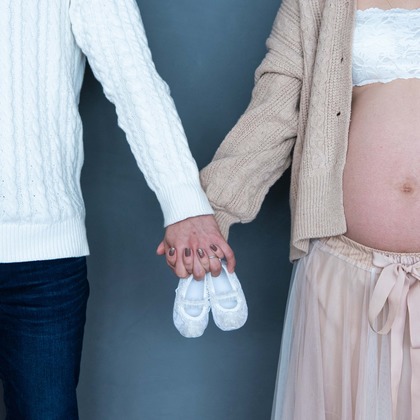 ume's photoが出張撮影した「マタニティフォト」の家族写真