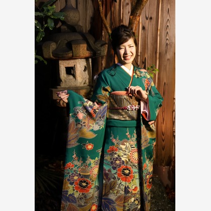 スマイルハンターが出張撮影した家族写真(キッズ,ベビーフォト)などが写った「成人式フォト」の家族写真