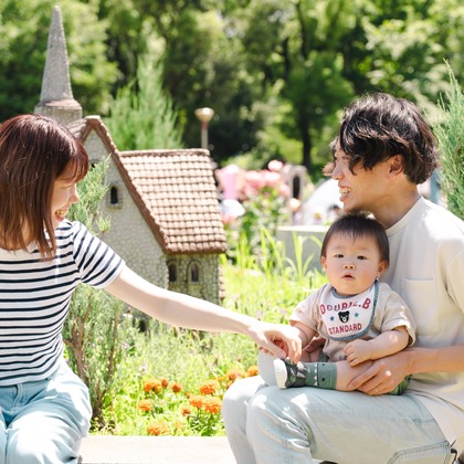 蓬台祐希が撮影した家族写真の出張撮影の写真