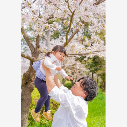 井崎　敬太が撮影した家族写真の出張撮影の写真