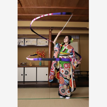 スマイルハンターが出張撮影した家族写真(キッズ,ベビーフォト)などが写った「成人式フォト」の家族写真