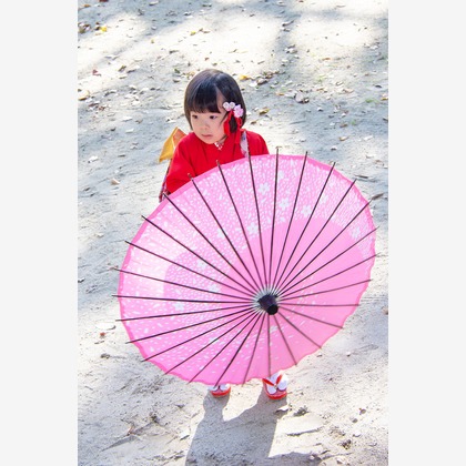 辻 充彦が出張撮影した「七五三」の家族写真