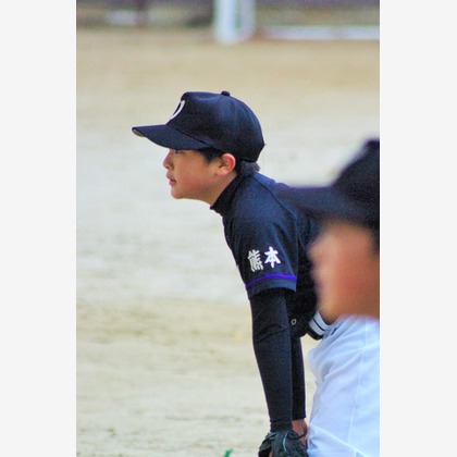 間地大輔が出張撮影した「学童野球」の家族写真