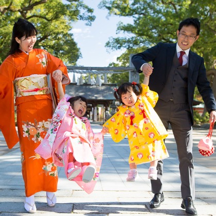 写楽堂が撮影した七五三フォトの写真