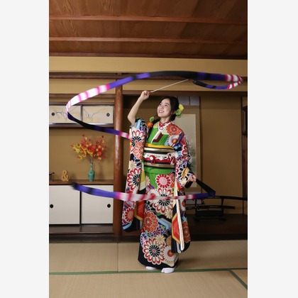 スマイルハンターが出張撮影した家族写真(キッズ,ベビーフォト)などが写った「成人式フォト」の家族写真