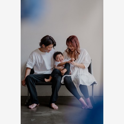 民辻亮介が撮影したスタジオ撮影/マタニティフォト/家族写真の出張撮影/七五三フォトの写真