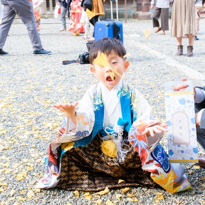 NATUREが撮影した家族写真の出張撮影/七五三フォトの写真