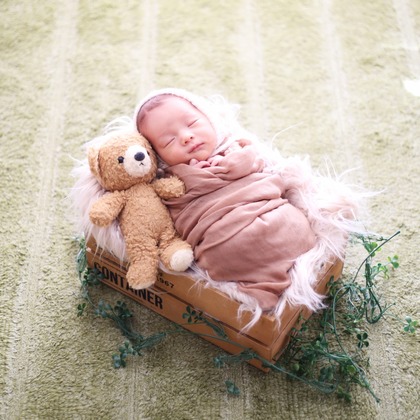 出張撮影HUG TIMEが撮影したスタジオ撮影の写真