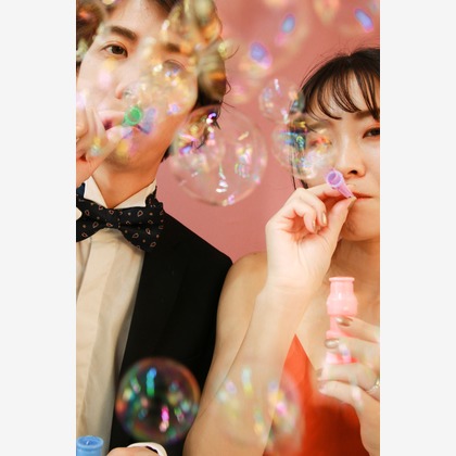 Photo of Pre-wedding shooting @ Tokyo studio taken by Mariko Hamano