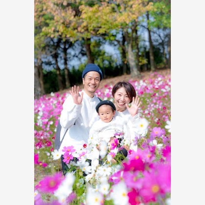 ビブリッジが出張撮影した「753フォト」の家族写真